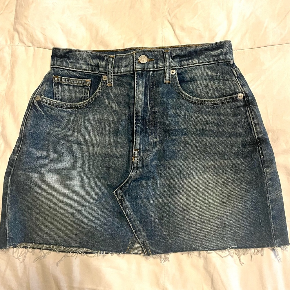 NWOT Lucky Brand Denim Mini Skirt.